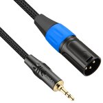Gothicana by empcble 3, 5 mm vers xlr, dsquilibr cble de microphone xlr mle vers stro mini jack ...