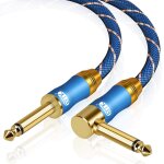 Gothicana by empcble de guitare cble d'instrument, 6. 35mm 1 / 4  mle vers mle ts jack cble tress ...
