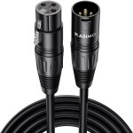 Gothicana by empcâble xlr 10m mâle vers femelle 3 broches câble microphone professionnel compatible avec ... Gothicana by empcâble xlr 10m mâle vers femelle 3 broches câble microphone professionnel compatible avec ...