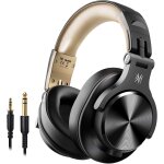 Gothicana by empcasque audio bluetooth over ear, casque de studio ferm avec port share, casque professionnel ...