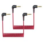 Gothicana by emplot de 2 cbles de microphone 3, 5 mm compatibles avec rode wireless pro / wireless go ...