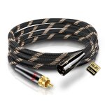 Gothicana by empprofessionnel symtrique microphone cble, haute qualit 3 - pin xlr mle vers femelle ...