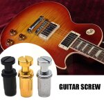Goujons et ancrages de cordier de pont pour guitare electrique lp, vis de rglage d'lvation, chrome ...