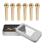 Goupilles de chevalet de guitare clou de corde en m�tal de remplacement pour accessoires d'instrument ...