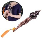 Gourde chinoise 3 tons c - key, flûte cucurbit faite a la main, instrument traditionnel chinois avec ... Gourde chinoise 3 tons c - key, flûte cucurbit faite a la main, instrument traditionnel chinois avec ...