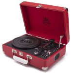 Gpo - platine vinyles attach case pillarbox red