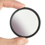 Grad gradient grey lens filter 49 / 52 / 55 / 58 / 62 / 67 / 72 / 77mm pour canon pour nikon dslr camera, ...
