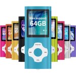 Graines creatives by pwmp3 / mp4 portable player, lightblue with 1. 8 inch lcd screen and memory card ...