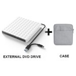 Graveur de dvd rw cd externe usb 3. 0 slim portable dvd optical drive cd - rom 24x player cd - r 24x ...