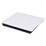 Graveur dvd - rw externe ultra - fin usb 2. 0 / 3. 0 blanc