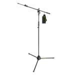 Gravity ms 4322 b - pied micro court sur tr�pied - perchette t�lescopique 2 points - acier