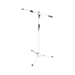 Gravity ms 4322 w - pied de micro court - tr�pied / perchette - hauteur 103 - 169cm - tube acier blanc ...