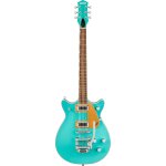 Gretsch g5232t electromatic double jet ft bigsby caicos green guitare electrique