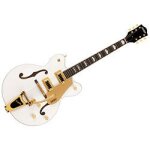 Gretsch g5422tg electromatic classic hollowbody dc snowcrest white guitare hollow body