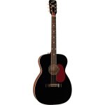 Gretsch nick 13 outlaw heart grand concert rw black guitare electro - acoustique folk