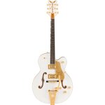 Gretsch professional collection falcon hollow body eb white avec etui gretsch g6242l deluxe