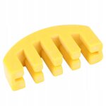 Griffe jaune en forme de sourdine de violon