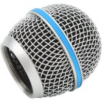Grille en maille  tte sphrique pour microphone en acier inoxydable pour shure beta58 beta58a sm58 ...