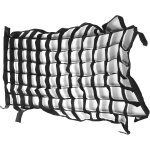 Grille en nid d'abeille softbox, rectangle 50x70cm grille cellulaire maille portable pliable pour accessoires ...