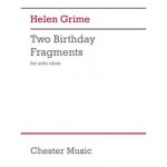Grime two birthday fragments hautbois solo