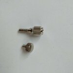 Gris clair - vis de fixation de collier de tube de remplacement de saxophone, clou de dieu pour amliorer ...