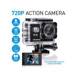 Grundig caméra vlog sport 720p - caméra résistant à l'eau - caméra embarquée 100 - noir Grundig caméra vlog sport 720p - caméra résistant à l'eau - caméra embarquée 100 - noir