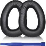Gsp 300 coussinets pour casque de jeu sennheiser gsp 300, 301, 302, 303, 350 noir