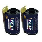 Gt photo pellicule couleur gt24film 35mm - lot de 2 films 24 poses - idéal pour photographie, développement ... Gt photo pellicule couleur gt24film 35mm - lot de 2 films 24 poses - idéal pour photographie, développement ...
