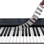 Guide des notes de piano pour débutant, etiquettes de notes de clavier de piano amovibles pour l'apprentissage ... Guide des notes de piano pour débutant, etiquettes de notes de clavier de piano amovibles pour l'apprentissage ...