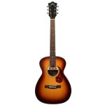 Guild m - 240e troubadour vintage sunburst westerly guitare folk electro - acoustique