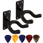 Guitar hanger hook wall mount non - slip holder stand for guitar ukulele violin bass guitar instrumen ...