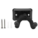 Guitar hook steel black wall mount universal display bracket stand holder instrument accessoire Guitar hook steel black wall mount universal display bracket stand holder instrument accessoire