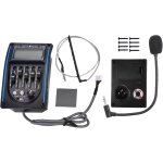 Guitar pickup equalizer, prampli guitare acoustique piezo micro digital 5 bandes tuner avec cran lcd ...
