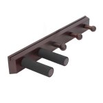 Guitar wall mount rack with pick holder sponge wooden instrument display hanger for acoustic electric ...