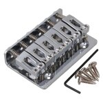Guitare 6 cordes 750 bridge chrome 65mm hard tail bridge