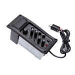 Guitare acoustique eq piezo pickup / unit de prampli guitare acoustique eq - 7545r #a