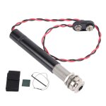 Guitare acoustique folk classique queue spike pickup stylo tube réglable volume tonalité kit de micro ... Guitare acoustique folk classique queue spike pickup stylo tube réglable volume tonalité kit de micro ...