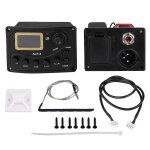Guitare acoustique micro tuner 5 bandes egaliseur guitare acoustique prampli pizo pr - ampli sys
