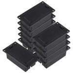 Guitare basse 9v support de batterie compartiment housse noir 10 Guitare basse 9v support de batterie compartiment housse noir 10