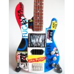 Guitare basse miniature axe heaven flea red hot chili peppers