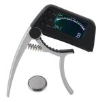 Guitare capo accordeur alliage de zinc abs 2 en 1 clip avec lcd pour ukulélés acoustiques electriques ... Guitare capo accordeur alliage de zinc abs 2 en 1 clip avec lcd pour ukulélés acoustiques electriques ...