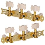 Guitare classique accordeurs de cordes touches machine t�tes tuning pegs 1 gauche 2 droite avec vis de ...