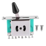 Guitare electrique 5 - way pot switch bouton de commande sélecteur de micros accessoires de guitare Guitare electrique 5 - way pot switch bouton de commande sélecteur de micros accessoires de guitare