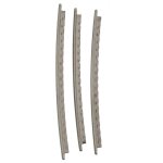 Guitare electrique acoustique 2, 2 mm 24 frettes fil de frette set de fil de frette, argent