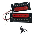 Guitare electrique manche et chevalet micros ensemble double bobine humbucker micros pour chevalet guitare ...