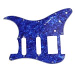 Guitare electrique pickguard pvc plastique garde scratch board plaque avant panneau couverture instrument ...
