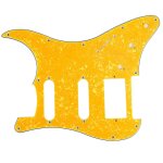 Guitare electrique pickguard pvc plastique garde scratch board plaque avant panneau couverture instrument ...