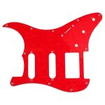 Guitare electrique pickguard pvc plastique garde scratch board plaque avant panneau couverture instrument ...