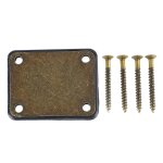 Guitare electrique plaque de manche basse renfort accessoires en mtal 4 trous avec vis