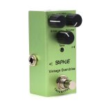 Guitare electrique vintage, overdrive / volume / tonalit, bouton effet pdale, mini adaptateur d'alimentation ...